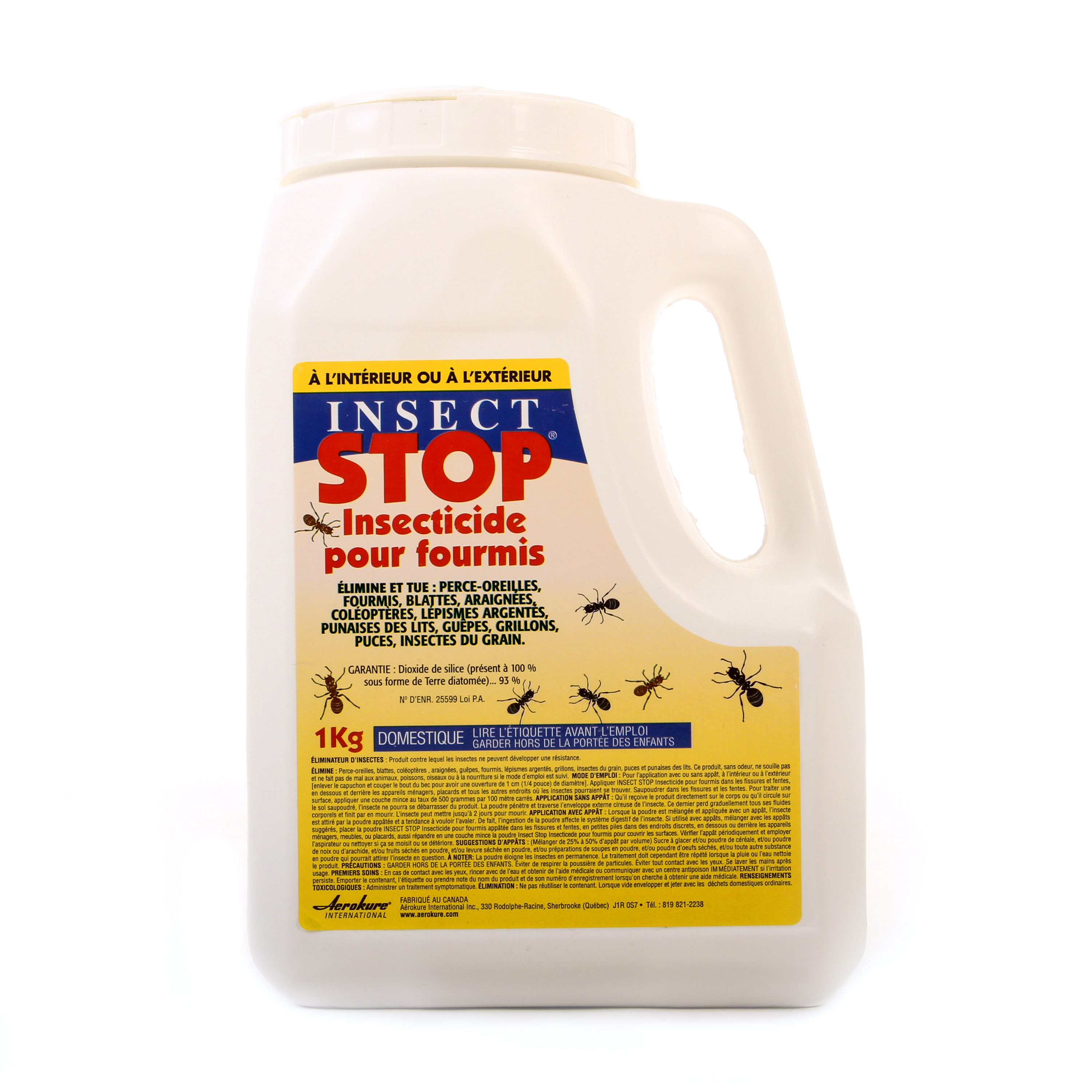 INSECT STOP INSECTICIDE FOR ANTS INTERIOR AND EXTERIOR Aerokure