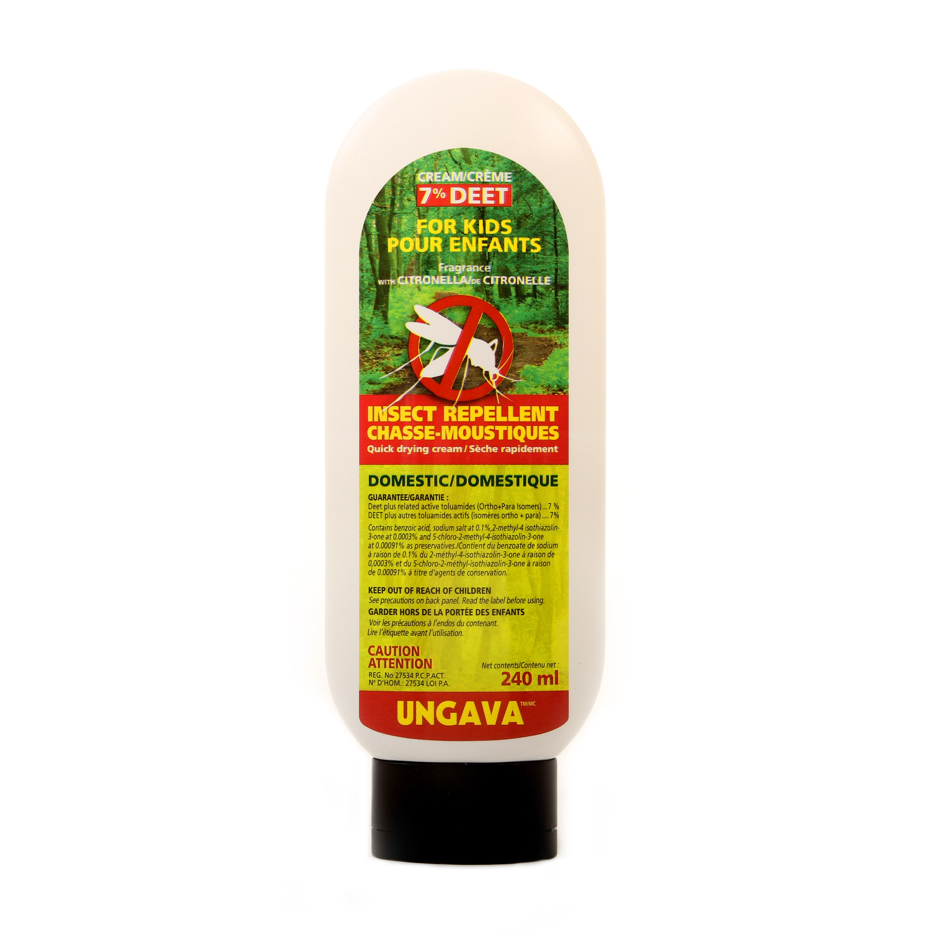 Ungava Cream Insect Repellent For Children 7 Deet With Fragrance 240ml
