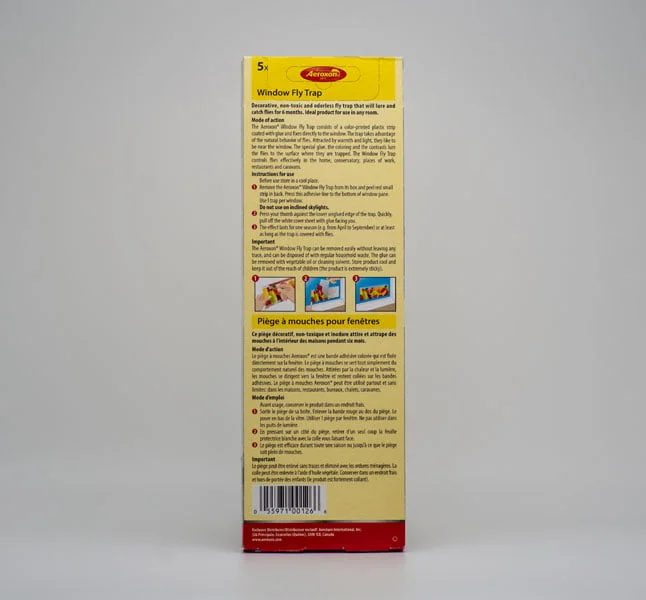 Piège à mouches pour fenêtre avec motif de fruits Aeroxon – Image 2