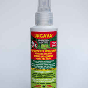 Chasse-moustiques  vaporisateur Ungava 30% Deet - Avec Fragrance et Aloes Vera  100 ml