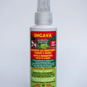 Chasse-moustiques  vaporisateur Ungava 30% Deet - Avec Fragrance et Aloes Vera  100 ml